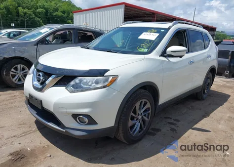 2016 Nissan Rogue Sl from USA, damaged, VIN 5N1AT2MV0GC810410